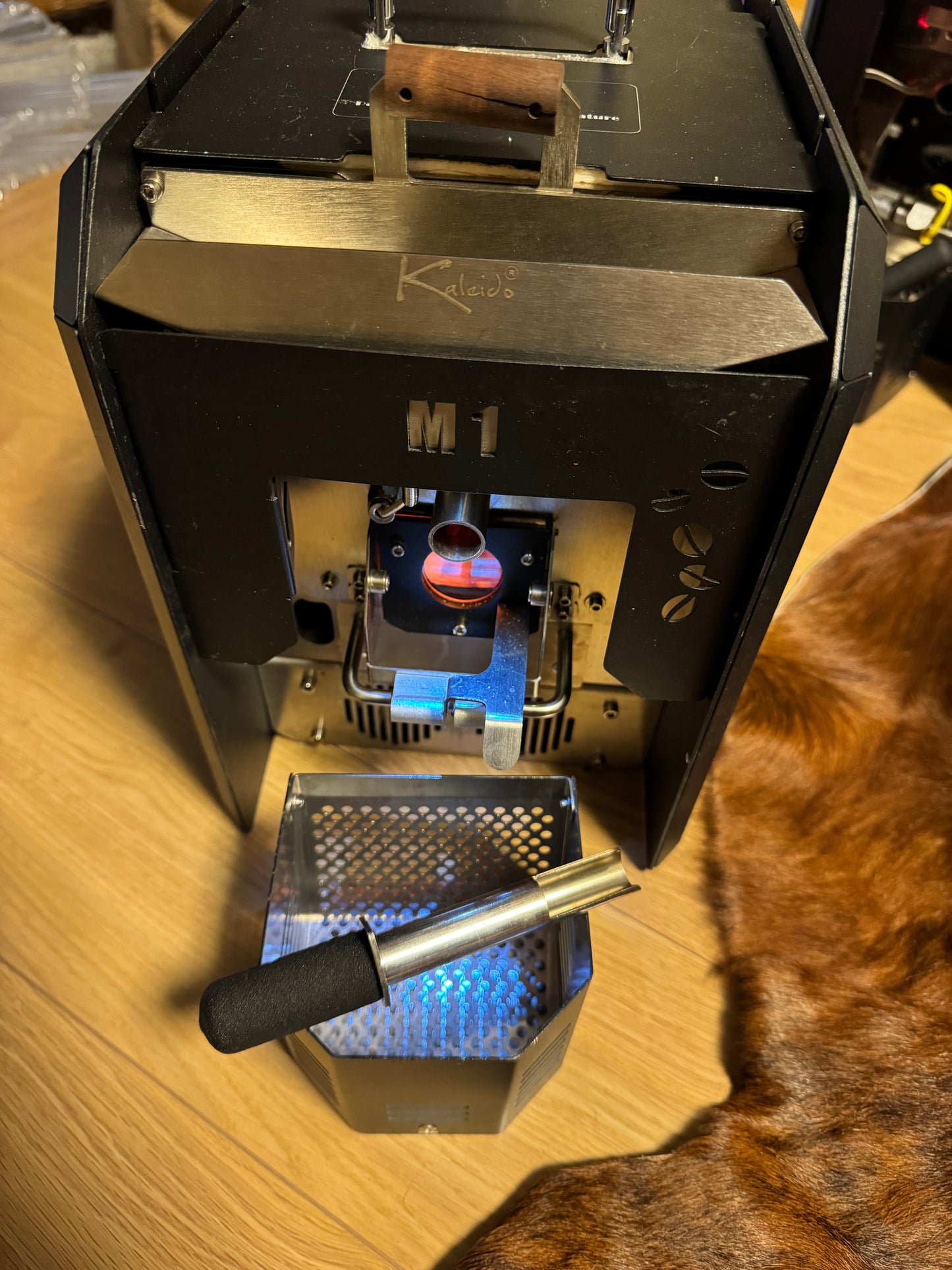 Kaleido Sniper M1 タッチパネルとアデソンシステム コーヒー焙煎機